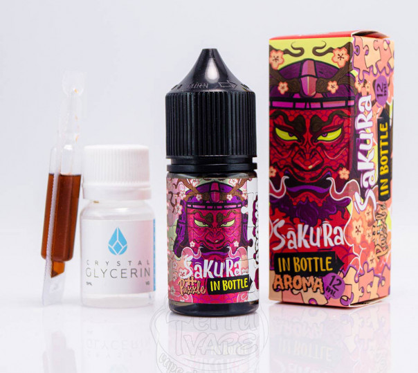 Рідина In Bottle Puzzle Salt Sakura 30ml 50mg (набір компонентів)