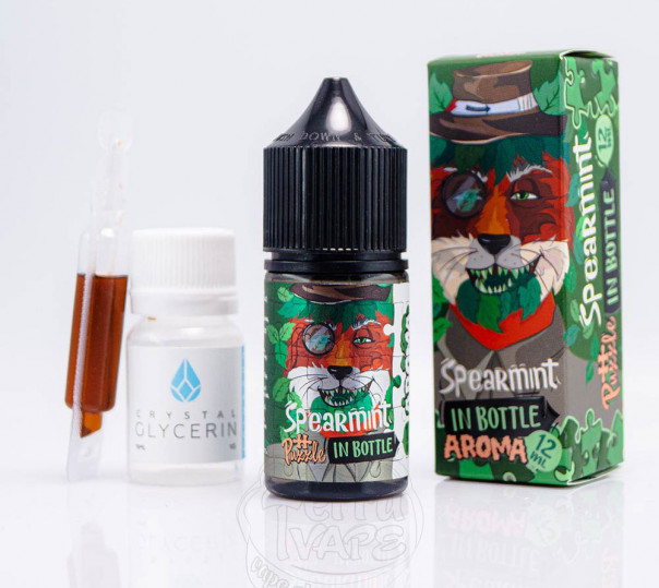 Жидкость In Bottle Puzzle Salt Spearmint 30ml 50mg со вкусом мятной жвачки (набор компонентов)