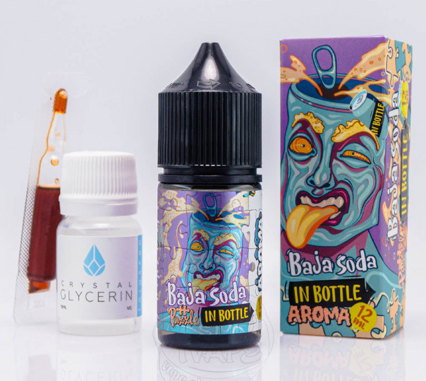Жидкость In Bottle Puzzle Salt Baja Soda 30ml 50mg со вкусом газировки (набор компонентов)