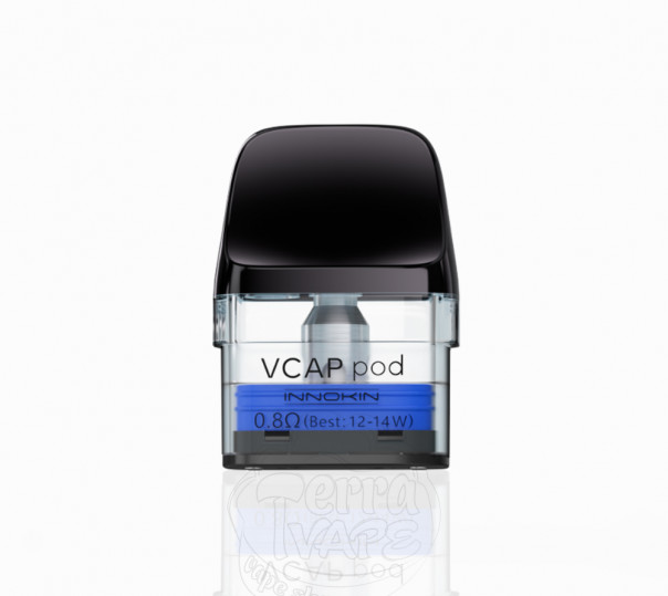 Картридж Innokin VCAP Pod Cartridge 2ml 0.8Ом для многоразовой pod-системы Endura V, Endura V Box / Trine Kit, Trine SE Kit, Endura V Pro Kit