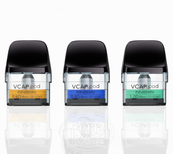 Картридж Innokin VCAP Pod Cartridge 2ml для многоразовой pod-системы Endura V, Endura V Box / Trine Kit, Trine SE Kit, Endura V Pro Kit