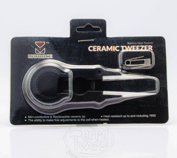 Керамический пинцет UAMOCE Ceramic Tweezer (для раскручивания атомайзеров)