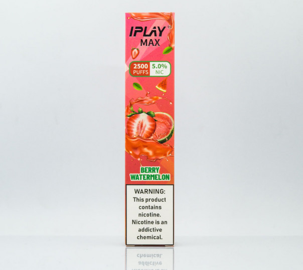 iPlay Max 2500 Berry Watermelon (Полуниця з кавуном) Одноразовий POD