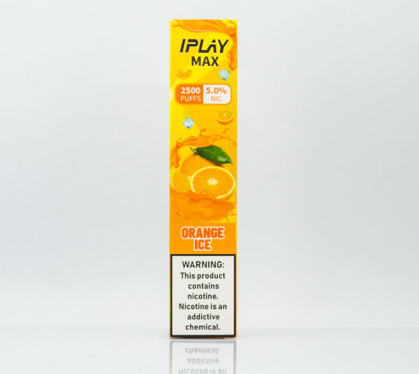 iPlay Max 2500 Orange Ice (Апельсин з холодком) Одноразовий POD