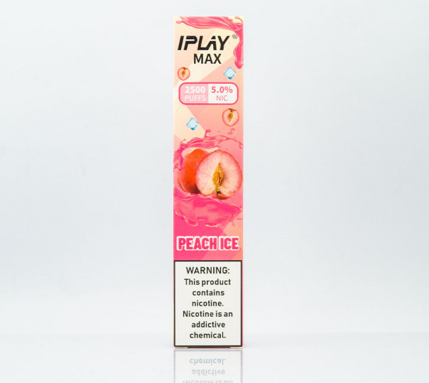 iPlay Max 2500 Peach Ice (Персик з холодком) Одноразовий POD