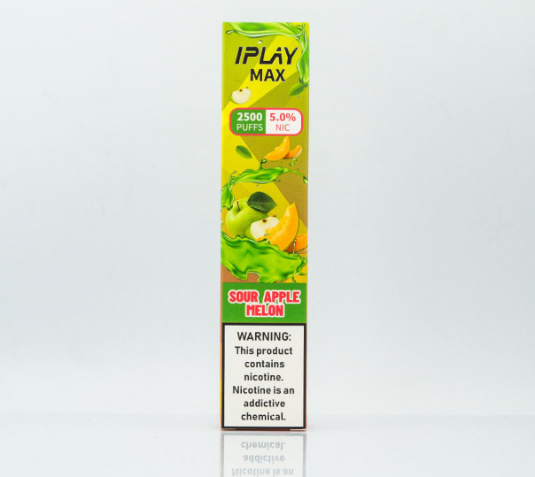 iPlay Max 2500 Sour Apple Melon (Кислое яблоко с дыней) Одноразовый POD