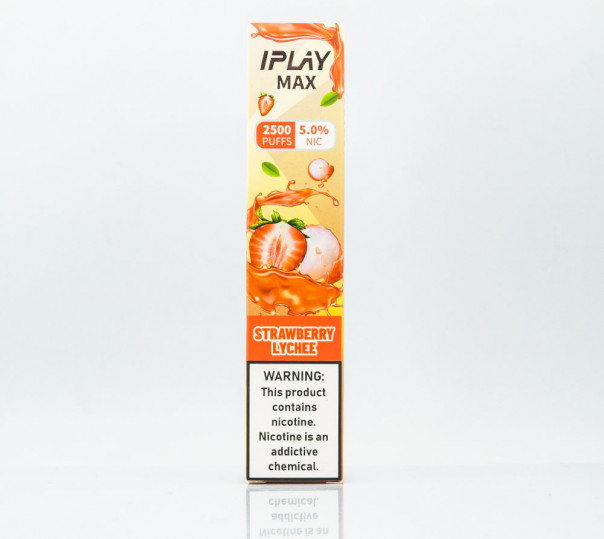 iPlay Max 2500 Strawberry Lychee (Клубника с личи) Одноразовый POD