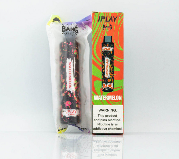 iPlay Bang 4000 Watermelon (Кавун) Одноразовий POD