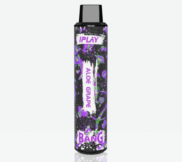 iPlay Bang 4000 Aloe Grape (Алое з виноградом) Одноразовий POD