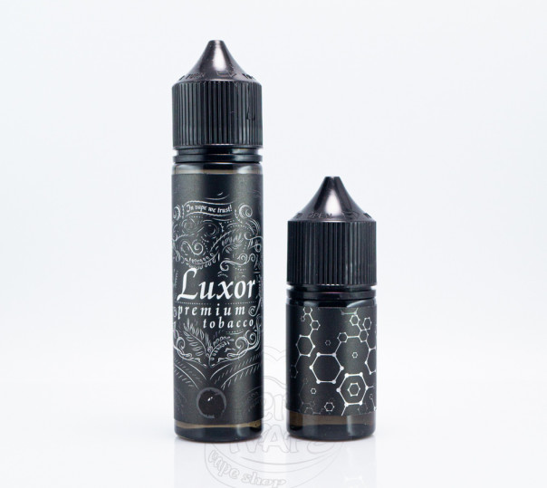 Жидкость Iva Tobacco Organic Luxor 60ml 3mg со вкусом табачки с чаем и холодком (набор компонентов)