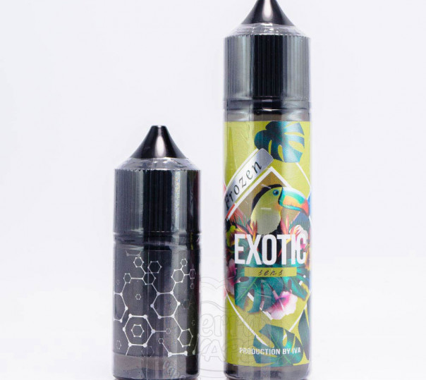 Рідина Iva Organic Exotic Sens FROZEN 60ml 3mg зі смаком полуниці та лайма з холодком (набір компонентів)