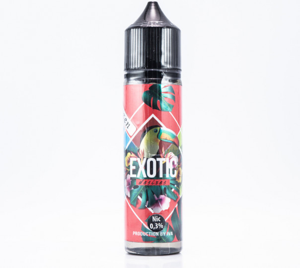 Жидкость Iva Organic Exotic Desires FROZEN 60ml 1mg на органическом никотине со вкусом апельсина, клубники и ананаса с холодком