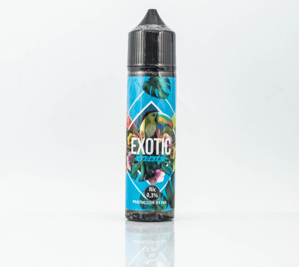 Рідина Iva Organic Exotic Splash 60ml 3mg на органічному нікотині зі смаком персика та ананаса