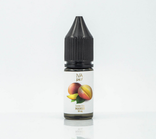 Рідина Iva Salt Mango 10ml 50mg на сольовому нікотині зі смаком манго