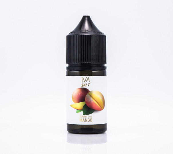 Рідина Iva Salt Mango 30ml 50mg на сольовому нікотині зі смаком манго