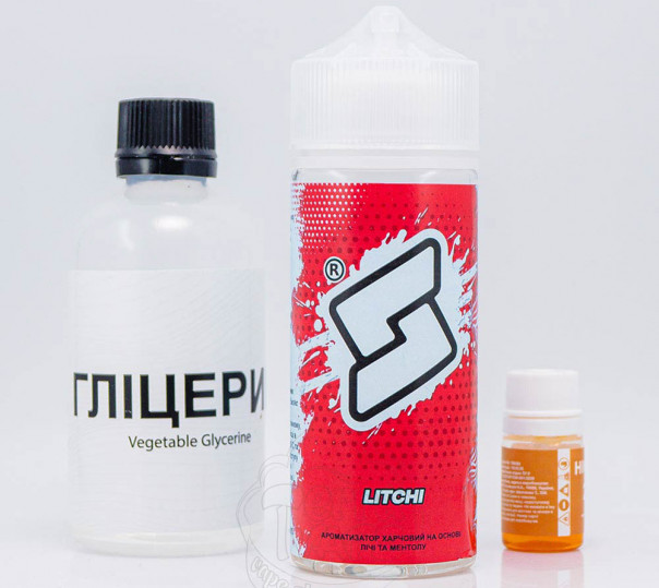 Рідина Bard Organic Litchi 120ml 1.5mg зі смаком лічі (набір компонентів)