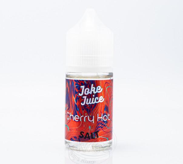 Жидкость Joke Salt Cherry Hot 30ml 25mg на солевом никотине со вкусом вишни