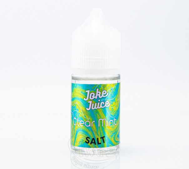 Жидкость Joke Salt Clear Mint 30ml 45mg на солевом никотине со вкусом мяты