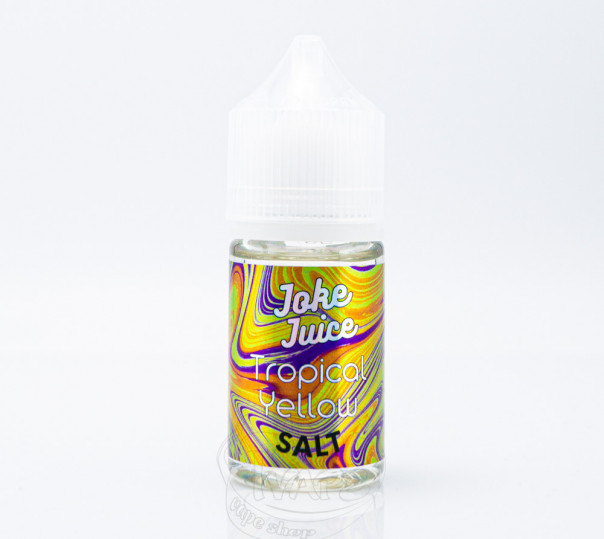 Жидкость Joke Salt Tropical Yellow 30ml 45mg на солевом никотине со вкусом ананаса