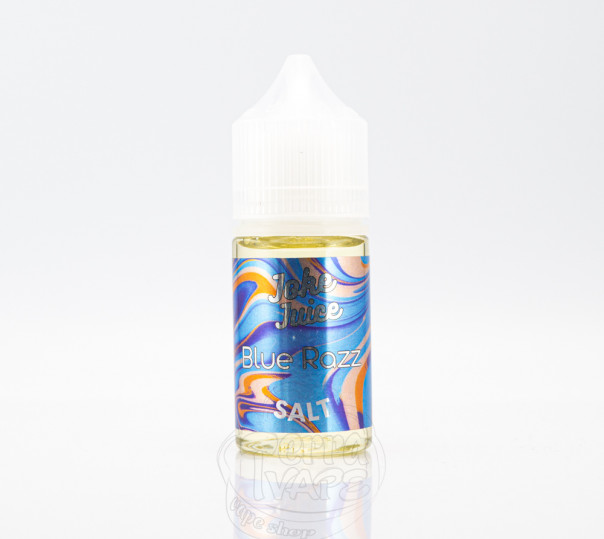 Жидкость Joke Salt Blue Razz 30ml 45mg на солевом никотине со вкусом голубой малины