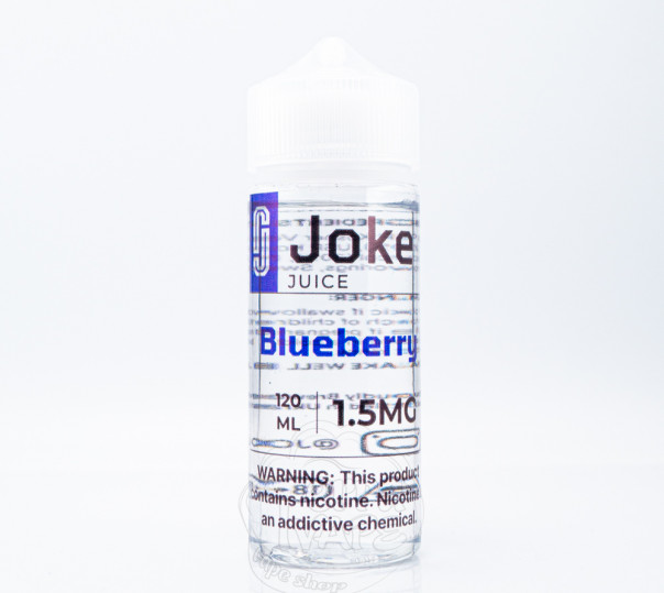 Жидкость Joke Organic Blueberry 120ml 0mg без никотина со вкусом черники