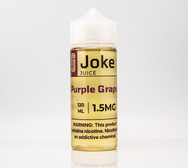 Рідина Joke Organic Purple Grape 120ml 3mg на органічному нікотині зі смаком синього винограду