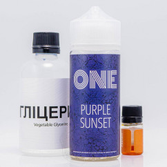One Organic Purple Sunset 120ml 0mg