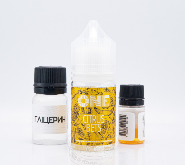 Рідина One Salt Citrus Bets 30ml 50mg зі смаком цитрусових (набір компонентів)