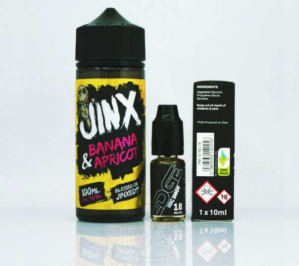 Jinx Banana Apricot 110ml 1.5mg на органическом никотине