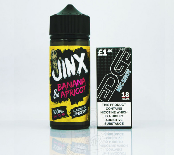 Jinx Banana Apricot 120ml 3mg на органічному нікотині