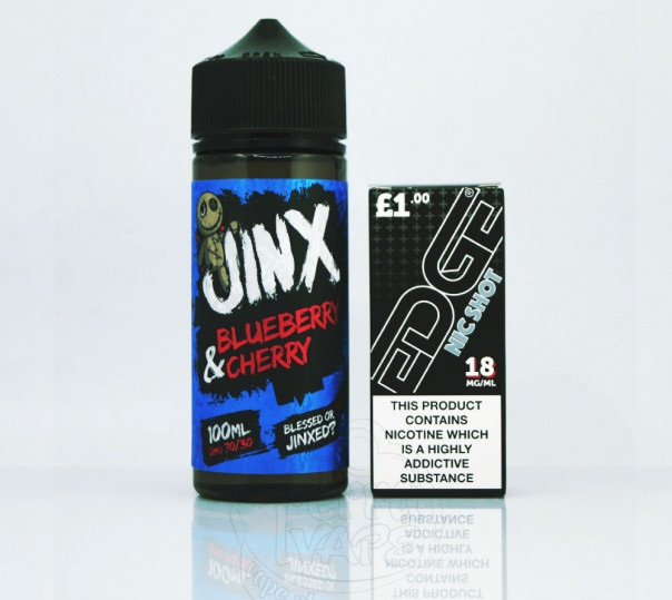 Jinx Blueberry Cherry 100ml 0mg без нікотину