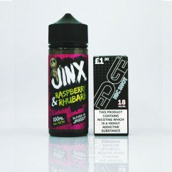 Jinx Raspberry Rhubarb 100ml 0mg Рідина