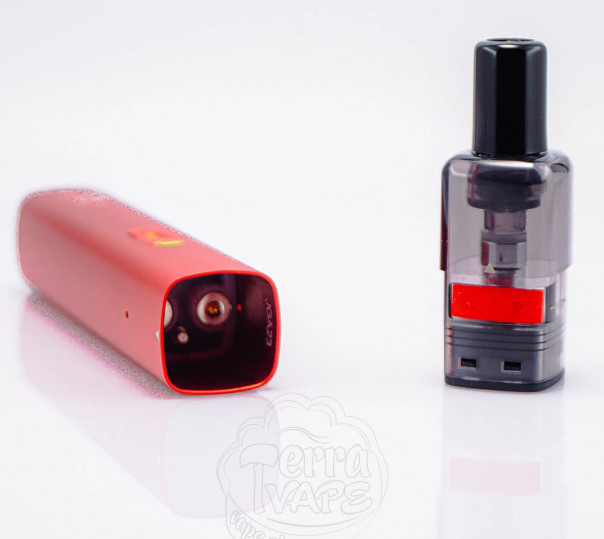 Joyetech Exceed PCC Full Kit 2600mAh (2000mAh + 600mAh) Red Багаторазова POD система