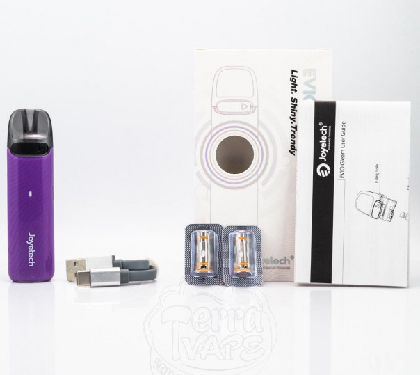 Joyetech Evio Gleam Pod Kit 900mAh Багаторазова POD система