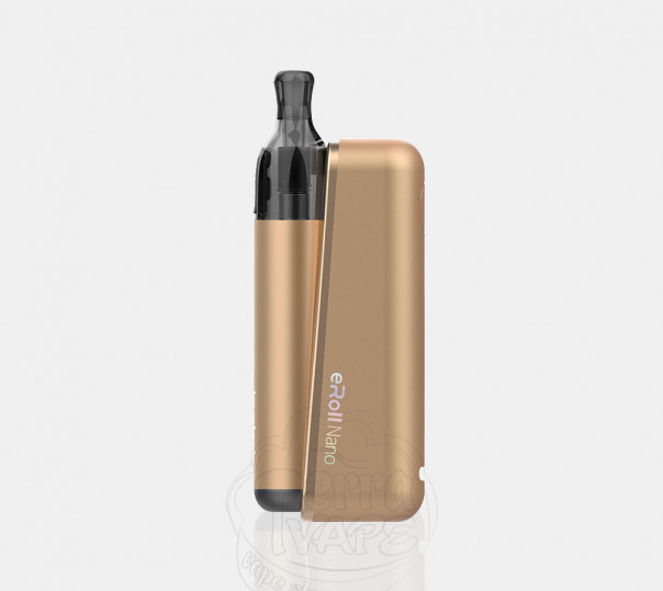 Joyetech eRoll Nano Pod System Kit PCC Box 800mAh + 310mAh Gold Багаторазова POD система