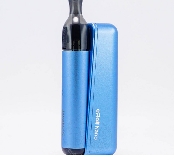Joyetech eRoll Nano Pod System Kit PCC Box 800mAh + 310mAh Blue Многоразовая POD система
