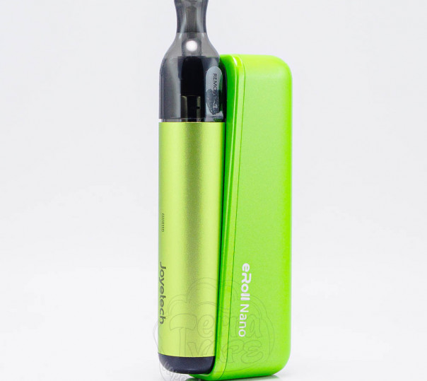 Joyetech eRoll Nano Pod System Kit PCC Box 800mAh + 310mAh Green Многоразовая POD система