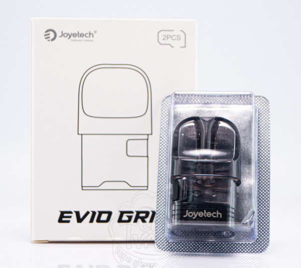 Пустой картридж Joyetech Evio Grip Empty Pod Cartridge для многоразовой POD системы Evio Pod, Solo, C, Box, M, Grip 2.8ml