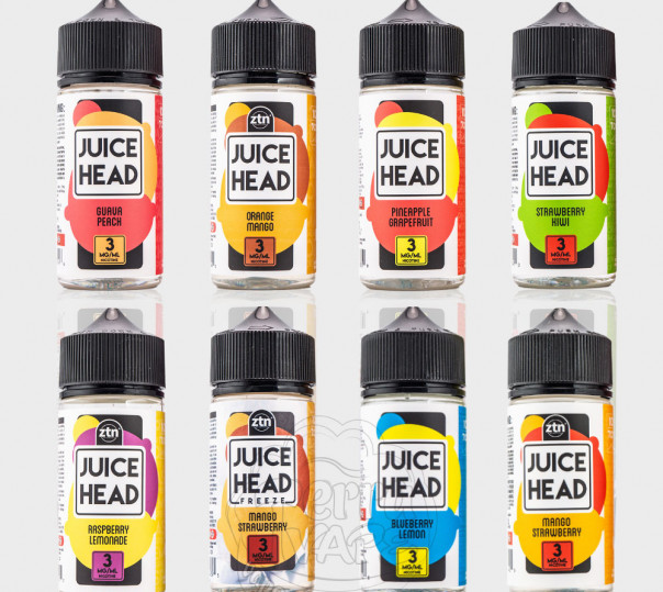 Рідина Juice Head Organic 100ml на органічному нікотині