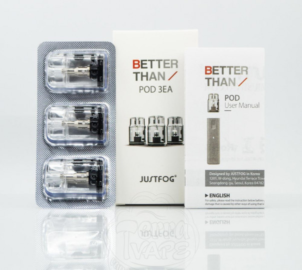 Картридж для многоразовой POD системы JustFog Better Than Pod Kit 1.9ml