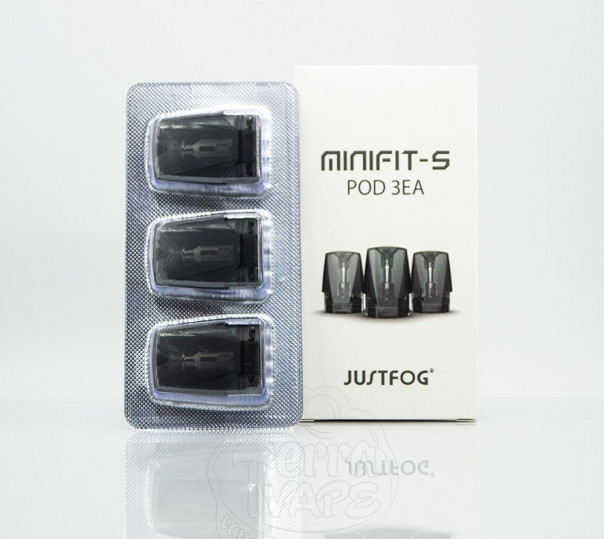 Картридж для багаторазової POD системи Justfog Minifit S Pod Kit 0.8ohm 1.9ml