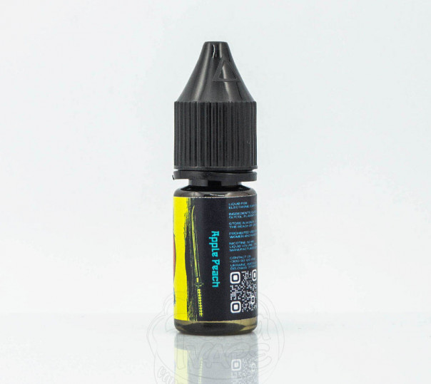 Рідина eight by Katana Salt Apple Peach 10ml 50mg на сольовому нікотині зі смаком яблука та персика