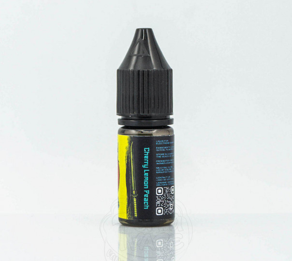 Жидкость eight by Katana Salt Cherry Lemon Peach 10ml 50mg на солевом никотине со вкусом вишни, лимона и персика