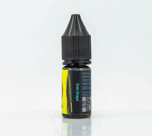 Рідина eight by Katana Salt Cran Grape 10ml 50mg на сольовому нікотині зі смаком журавлини та винограду