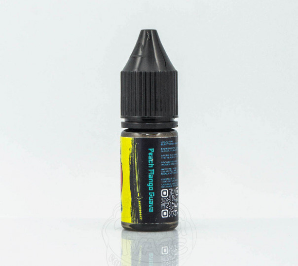 Рідина eight by Katana Salt Peach Mango Guava 10ml 50mg на сольовому нікотині зі смаком персика, манго та гуави