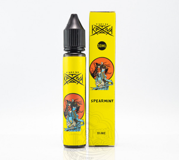 Рідина eight by Katana Salt Spearmint 30ml 50mg на сольовому нікотині зі смаком м'яти