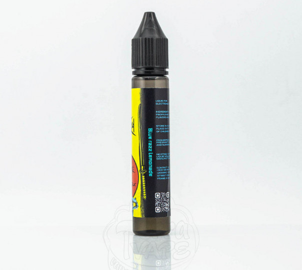 Жидкость eight by Katana Salt Blue Razz Lemonade 30ml 50mg на солевом никотине со вкусом лимонада из голубой малины