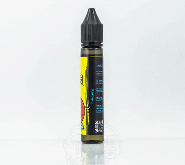 Жидкость eight by Katana Salt Blueberry 30ml 50mg на солевом никотине со вкусом черники