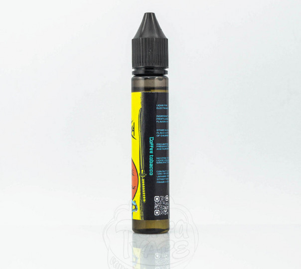 Рідина eight by Katana Salt Coffee Tobacco 30ml 50mg на сольовому нікотині зі смаком кави та тютюну