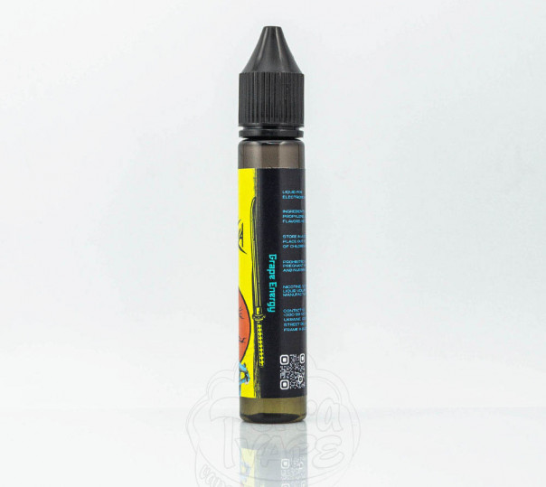 Жидкость eight by Katana Salt Grape Energy 30ml 50mg на солевом никотине со вкусом виноградного энергетика